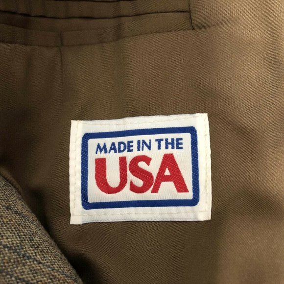 Vintage Mens Western Pioneer Wear Cowboy Blazer Wool Blend Arrow Design … - Picture 6 of 7